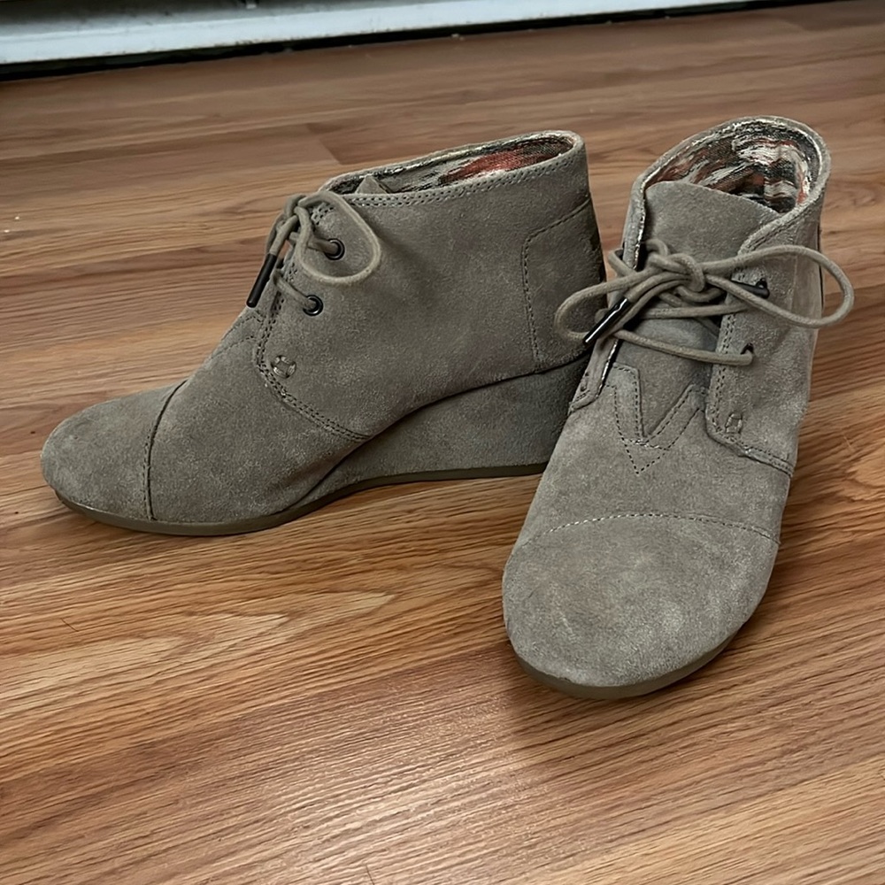 TOMs Wedge Ankle Boot